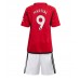 Billige Manchester United Anthony Martial #9 Børnetøj Hjemmebanetrøje til baby 2023-24 Kortærmet (+ korte bukser)
